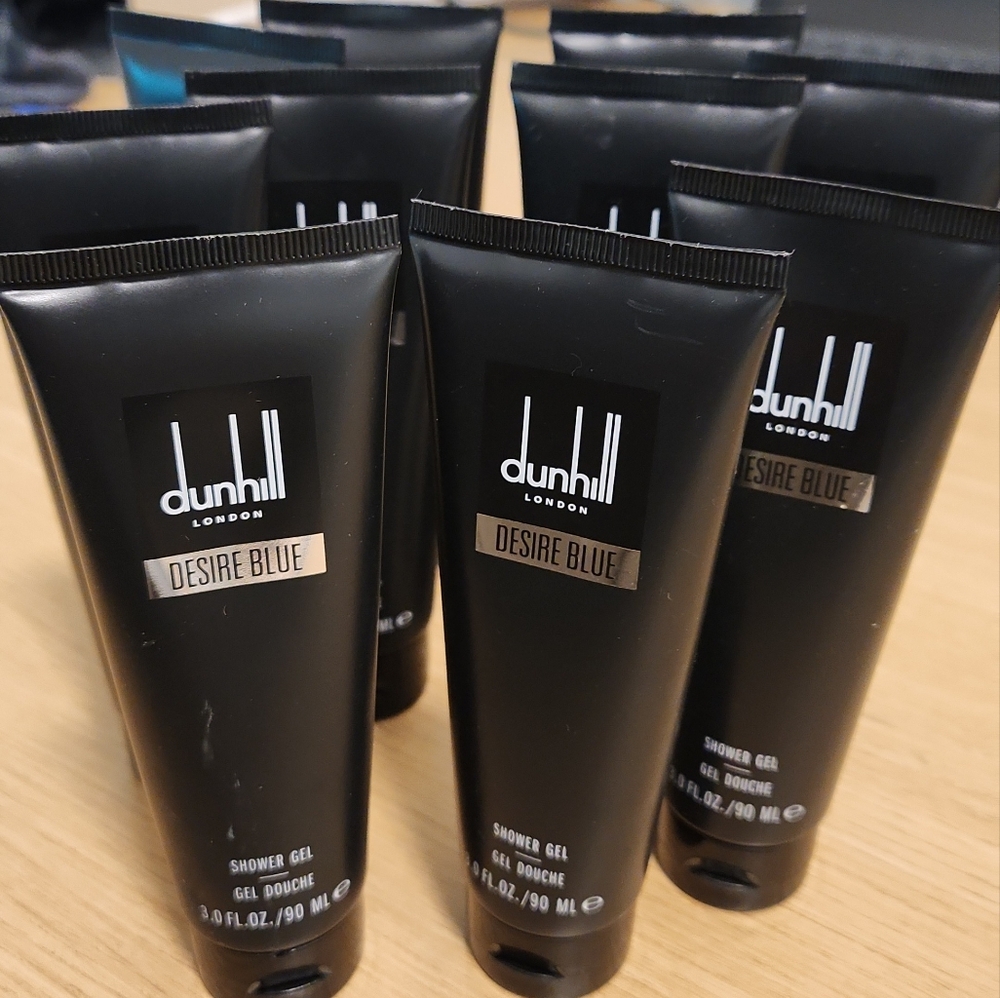(SET OF 5)Dunhill Desire Black Authentic Brand New Shower Gel 3.0 oz/90ml New